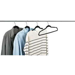 Rangement|Gifi Cintre abs et velours noir x 30