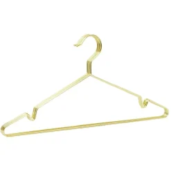 Rangement|Gifi Cintre métal jaune doré x5