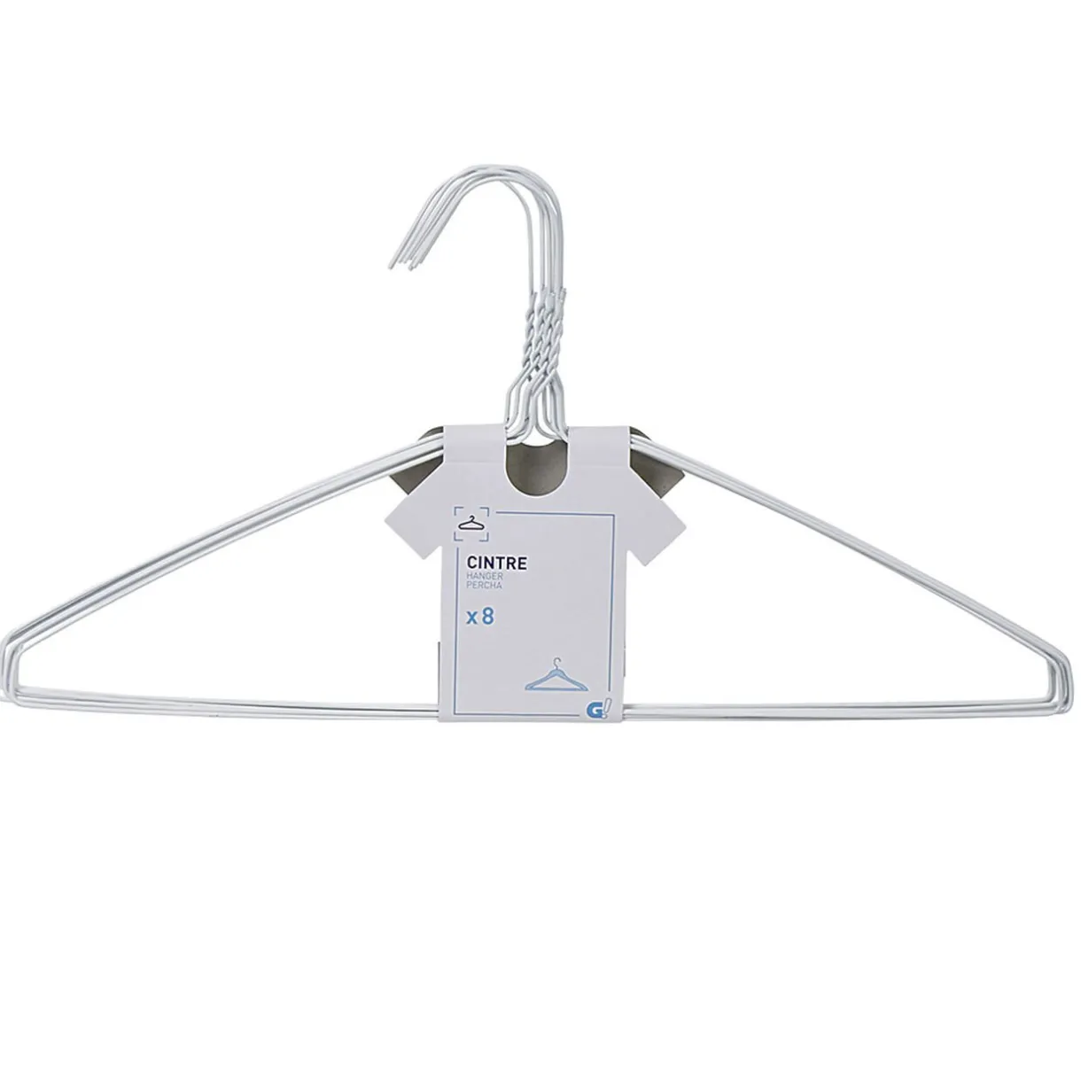 Rangement|Gifi Cintre métallique coloré x8