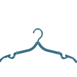 Rangement|Gifi Cintre pliable bleu blanc et gris x3