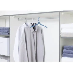 Rangement|Gifi Cintre pliable bleu blanc et gris x3