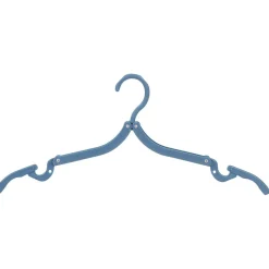 Rangement|Gifi Cintre pliable bleu blanc et gris x3