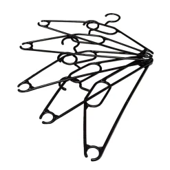 Rangement|Gifi Cintre x5 plastique noir