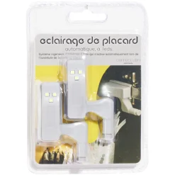 New Gifi Éclairage de placard automatique à LED x2