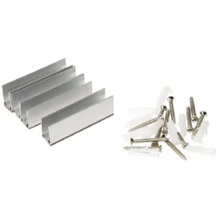 Discount Gifi Clip mural accroche néon blanc chaud x6