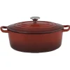 Cocotte en fonte rouge ø 32 cm^Gifi Outlet