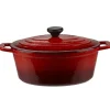 Cocotte fonte rouge et noir^Gifi New