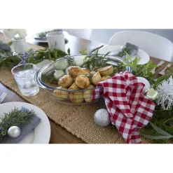 Cocotte ovale en verre transparent 4 L^Gifi Discount