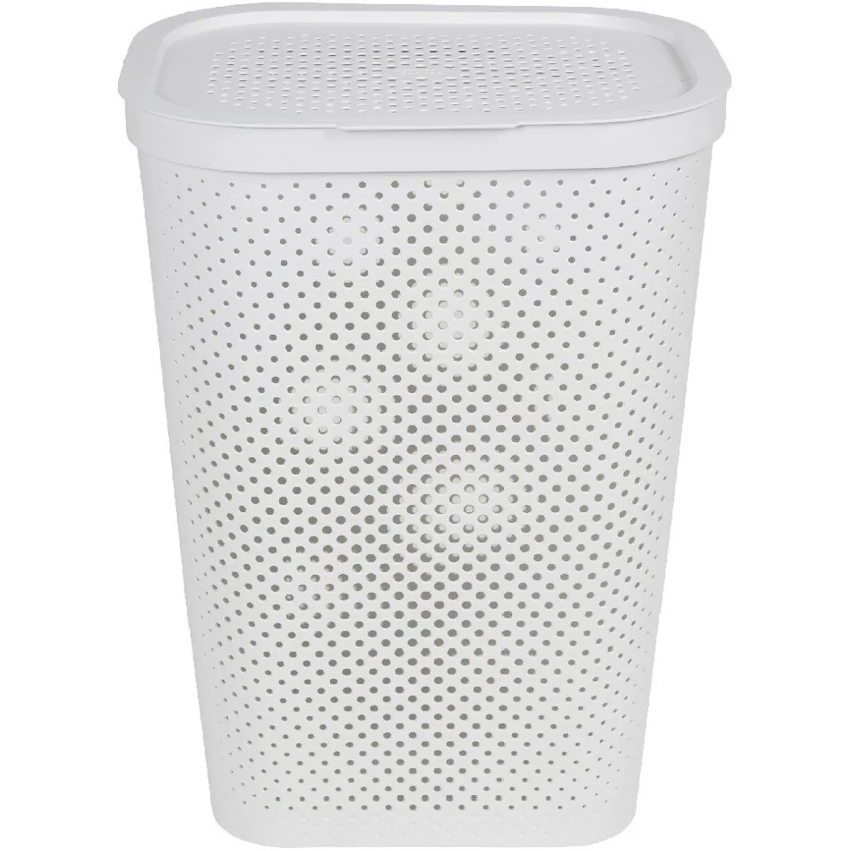 Entretien Du Linge|Gifi Coffre à linge 60L blanc