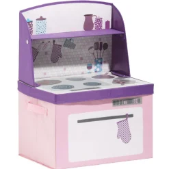 Rangement|Gifi Coffre de rangement design kitchenette pour enfant