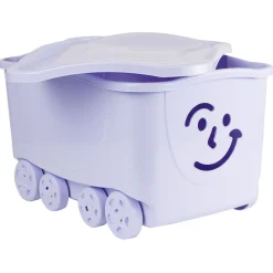 Rangement|Gifi Coffre de rangement enfant vert ou violet 58x39xH32cm