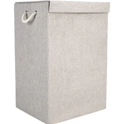 Rangement|Gifi Coffre de rangement pliable gris