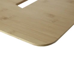 Entretien Du Linge|Gifi Coffre linge 56L couvercle bambou beige