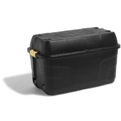 Rangement|Gifi Coffre rangement 175 L noir à roulettes