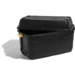 Rangement|Gifi Coffre rangement 175 L noir à roulettes