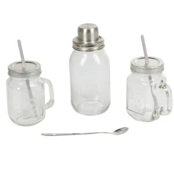 Coffret à cocktail avec shaker inox^Gifi Discount