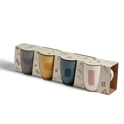 Coffret 4 mug faïence 35cl^Gifi Hot