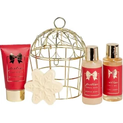 Gifi Coffret cadeau cage de bain 4 produits senteur baies d'hiver