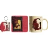 Coffret cadeau Harry Potter Gryffondor mug sous-verre porte-clé 3pcs^Gifi