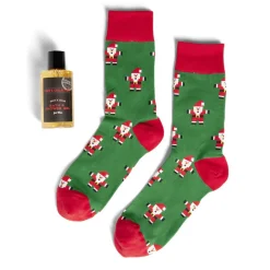 Sale Gifi Coffret cadeau Noël homme Xmas Collection gel douche et chaussettes