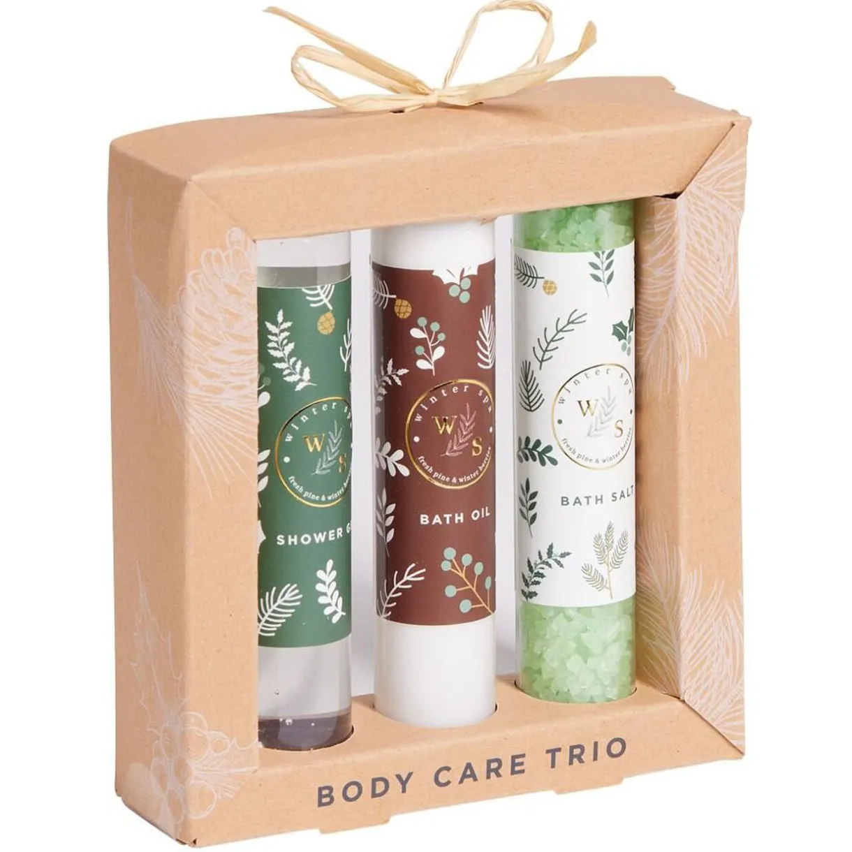 Outlet Gifi Coffret cadeau Winter Spa huile/gel/sel - 3 flacons