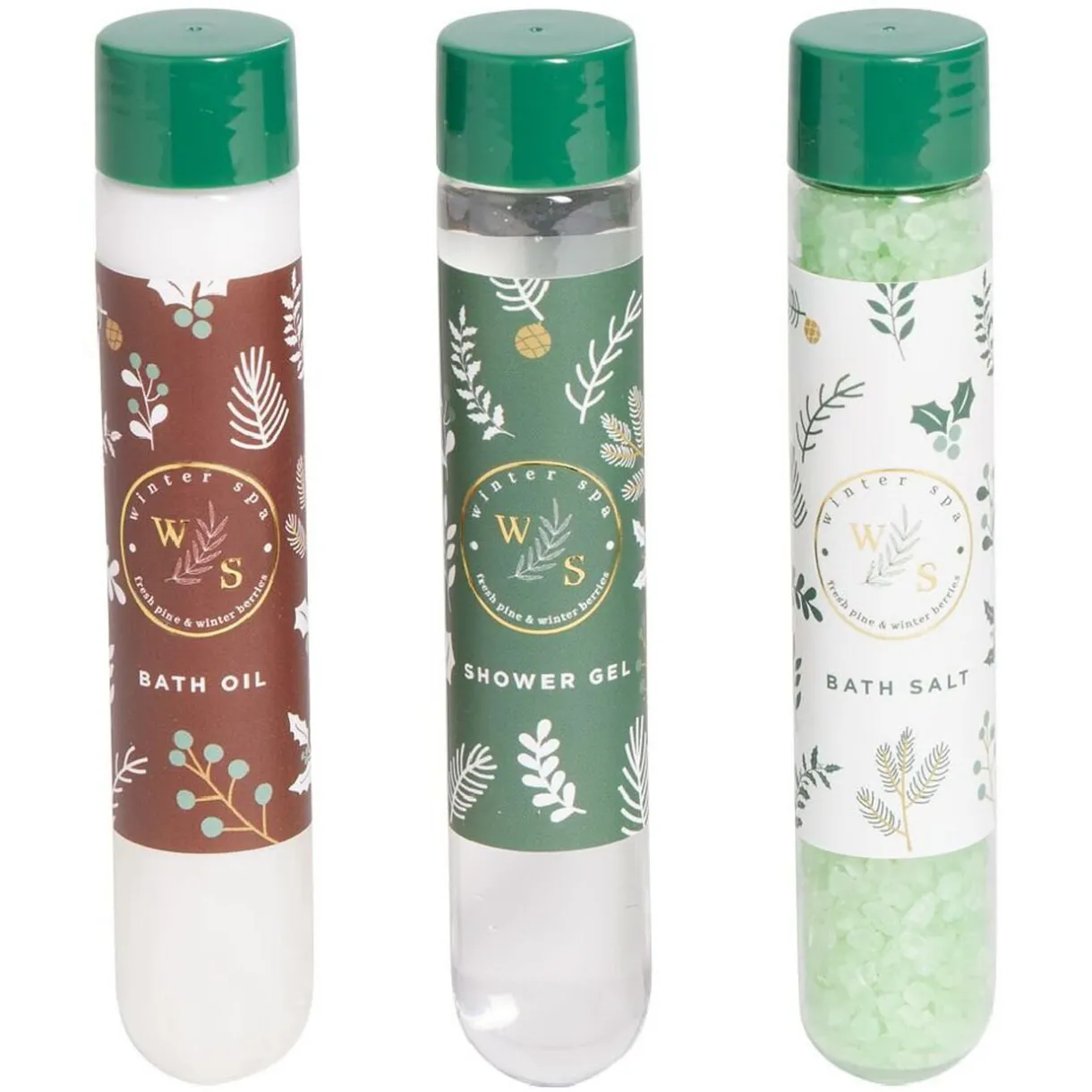 Outlet Gifi Coffret cadeau Winter Spa huile/gel/sel - 3 flacons