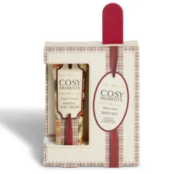 Sale Gifi Coffret crème pour les mains cannelle et orange avec lime à ongles