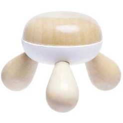 Outlet Gifi Coffret de massage de la tête aux pieds - 4 pièces en bois