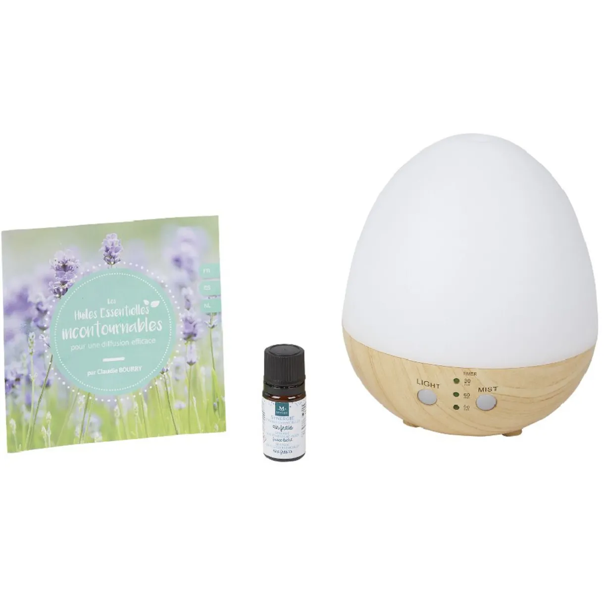 Clearance Gifi Coffret Diffuseur d'huiles essentielles Synergie Vitalité