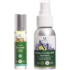 Sale Gifi Coffret Mességué roll-on zénitude et brume d'oreiller Bio apaisante