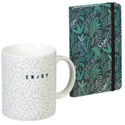 Coffret Mug 30cl et carnet^Gifi
