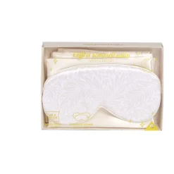 New Gifi Coffret sommeil masque et taie d'oreiller en satin - 2 modèles