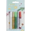 Outlet Gifi Colle colorée pailletée 10ml x5