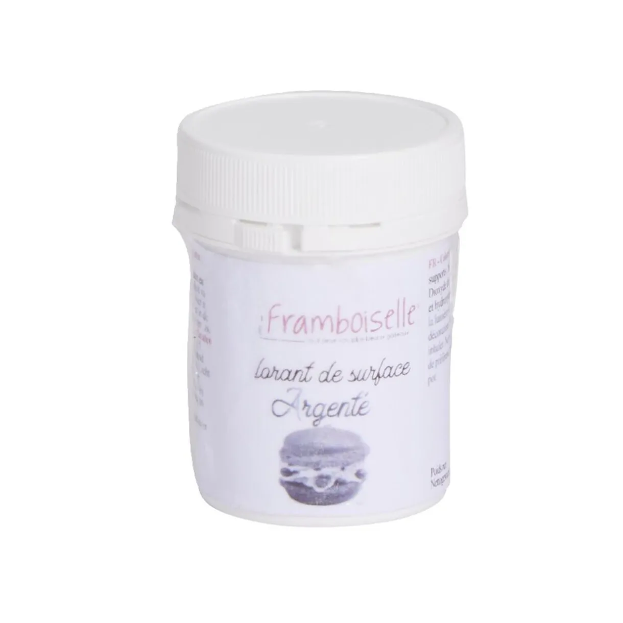 Colorant alimentaire de surface couleur argenté - pot de 5gr^Gifi Sale