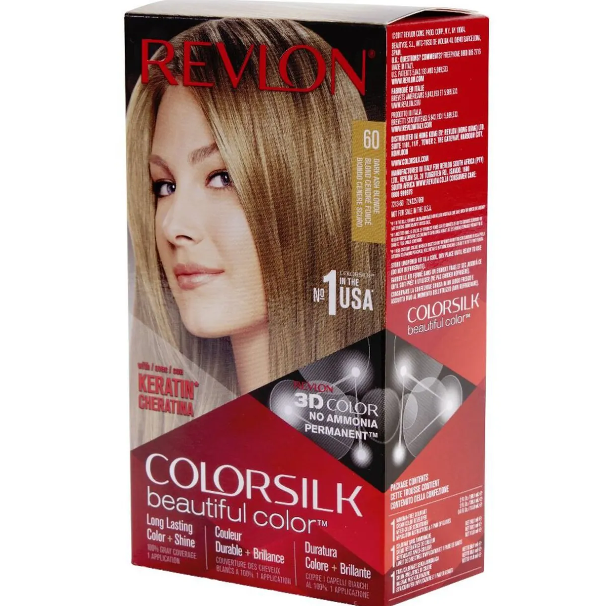 Gifi Coloration cheveux Blond cendré 60 Revlon
