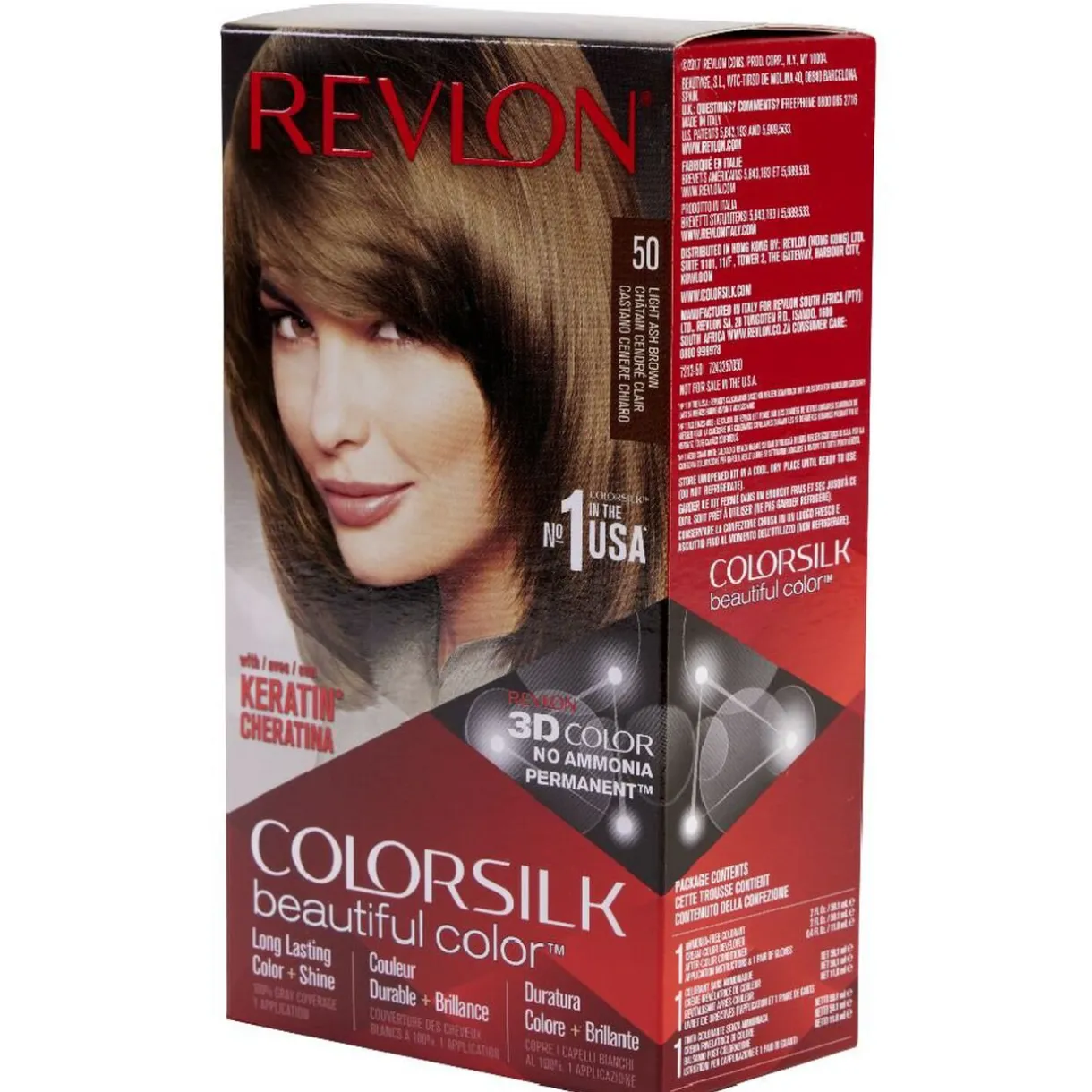Clearance Gifi Coloration cheveux Chatain cendré 50 Revlon