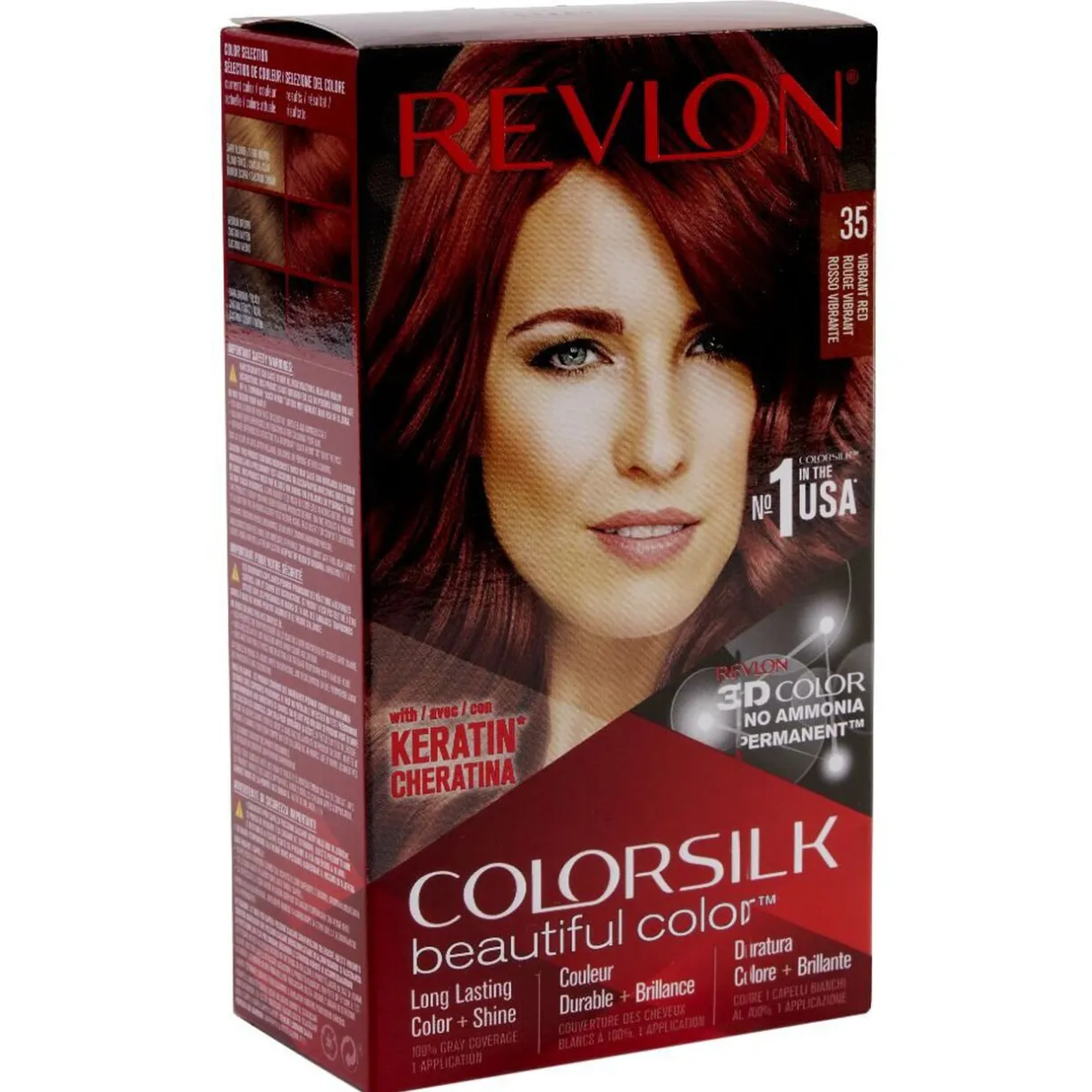 Hot Gifi Coloration cheveux Rouge Vibrant 35 Revlon
