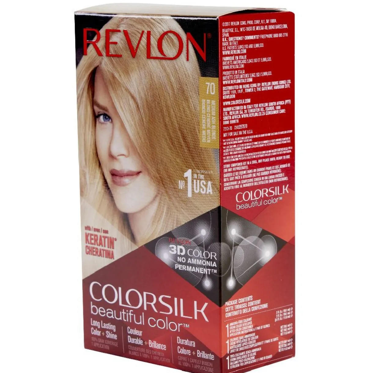 Online Gifi Coloration cheveux Blond cendré moyen 70 Revlon