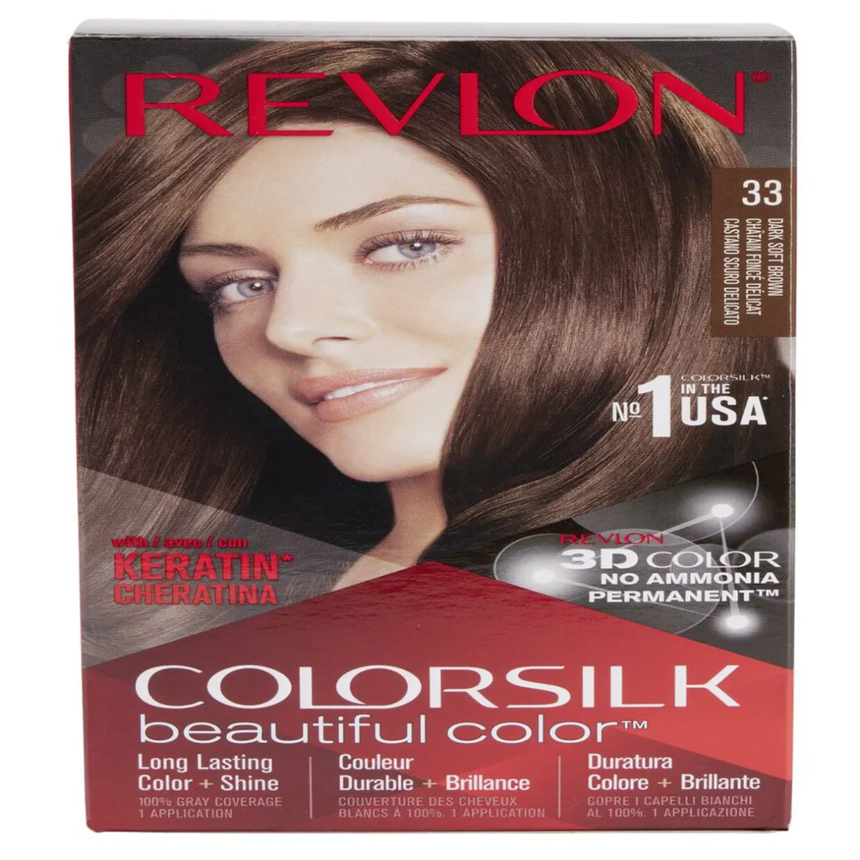 Sale Gifi Coloration cheveux Chatain foncé 33 Revlon