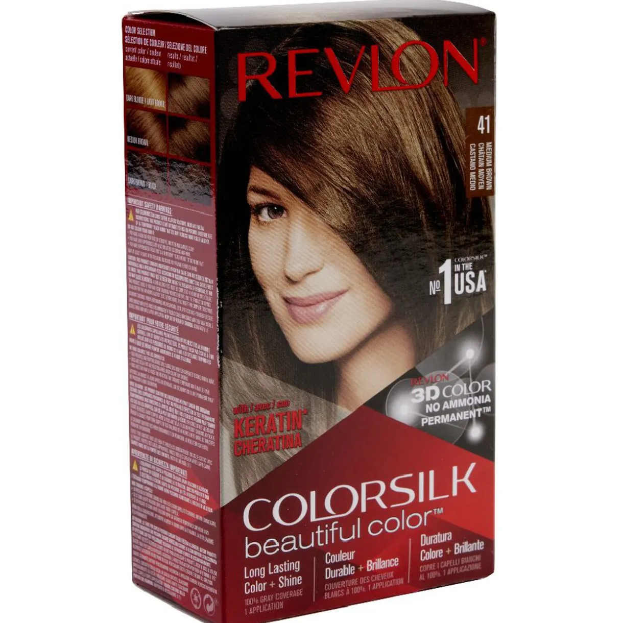 Online Gifi Coloration cheveux Chatain moyen 41 Revlon