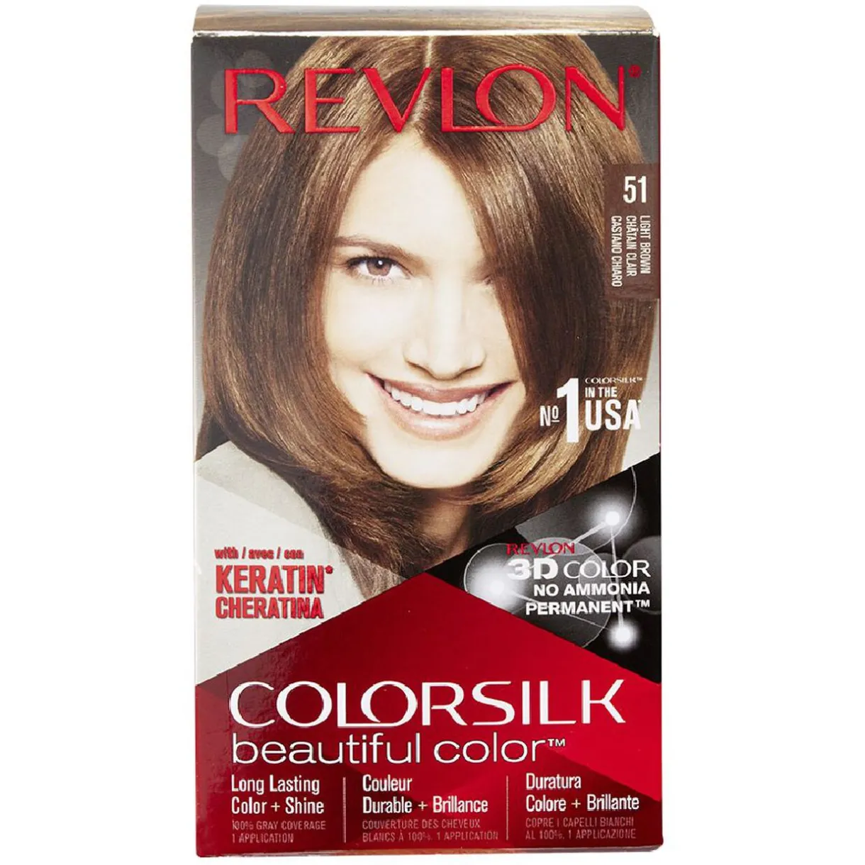 New Gifi Coloration cheveux Chatain clair 51 Revlon