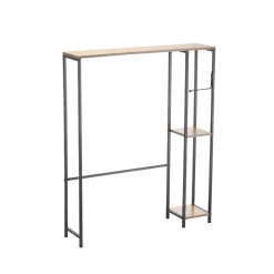 Gifi Contour WC 3 niveaux bois et métal noir