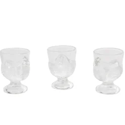 Coquetier Luminarc design poule transparent x3^Gifi Best