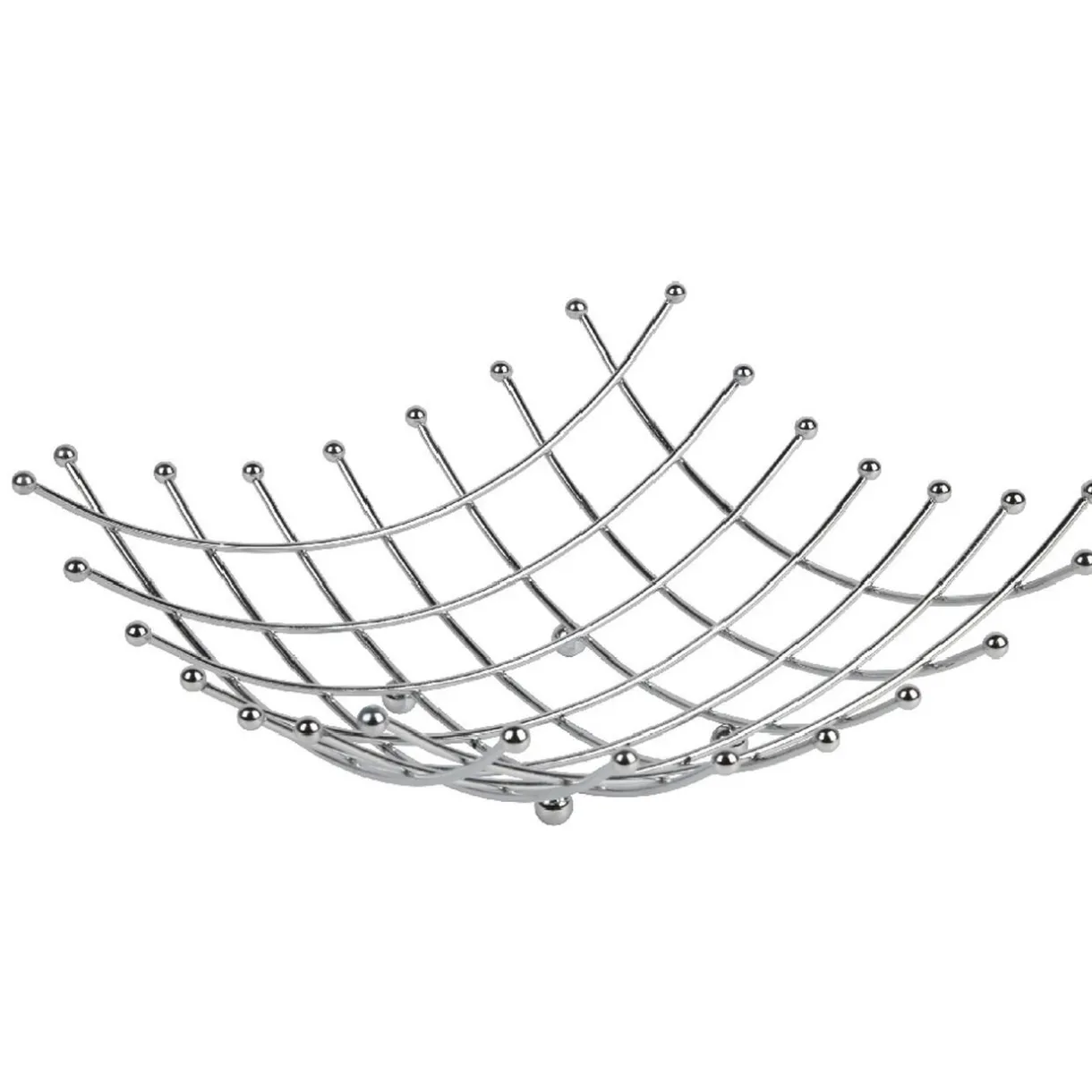 Corbeille à fruits design quadrillage^Gifi New