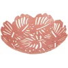 Corbeille à fruits design feuilles vert rose ou beige^Gifi Online