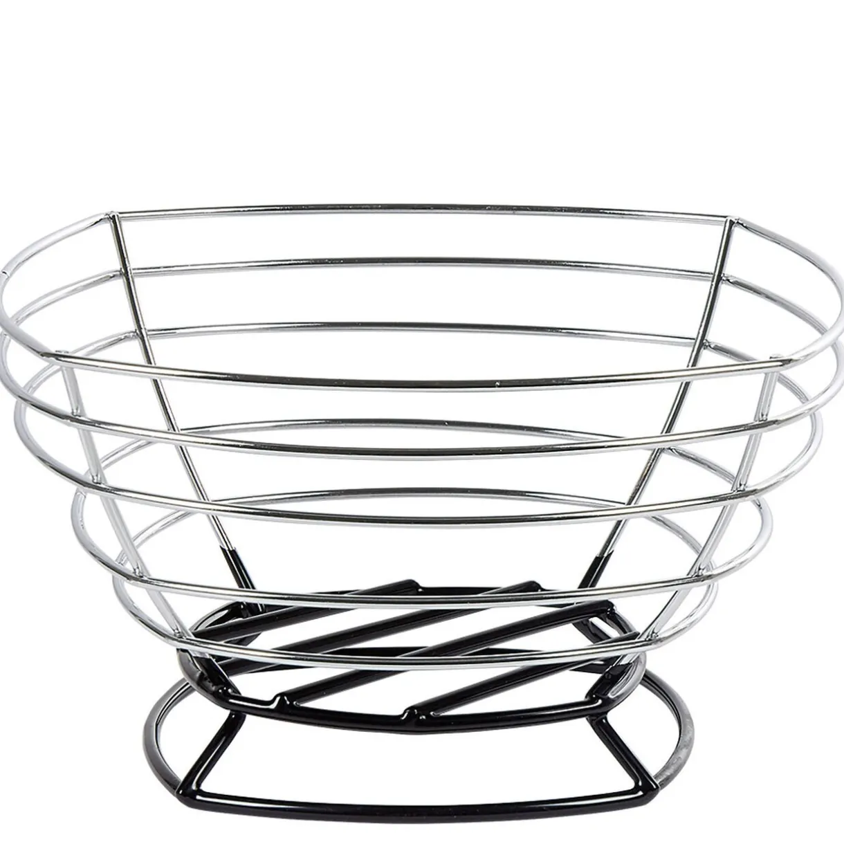 Corbeille à fruits métal filaire gris noir^Gifi Sale