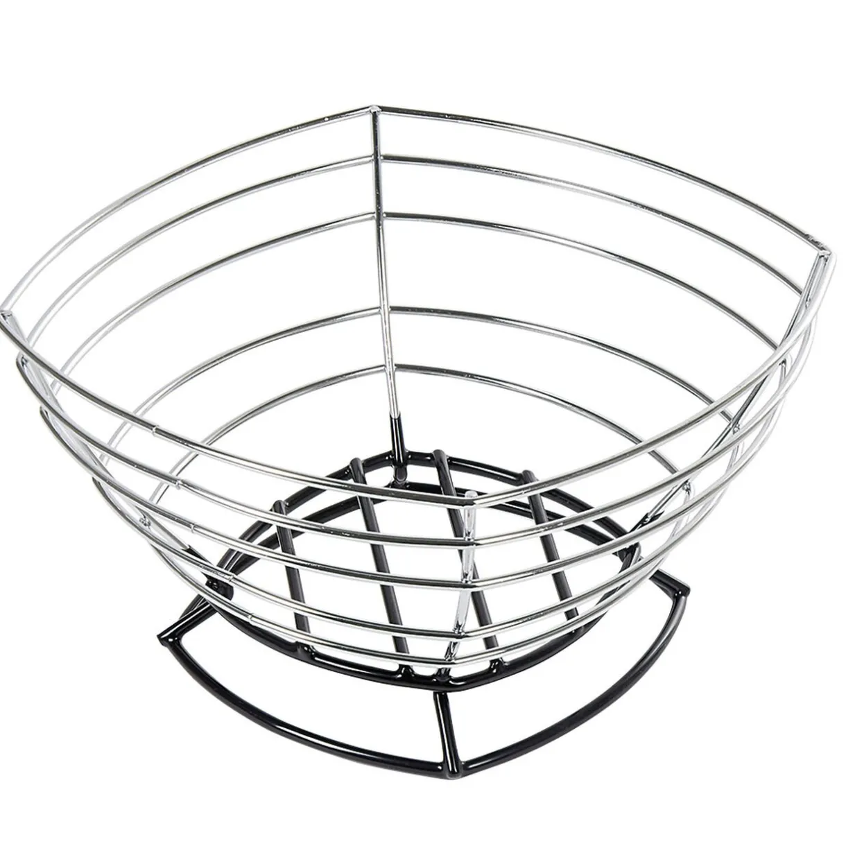 Corbeille à fruits métal filaire gris noir^Gifi Sale