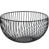 Corbeille à fruits métal filaire noir^Gifi