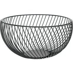 Corbeille à fruits métal filaire noir^Gifi Discount