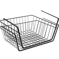 Corbeille à suspendre métal noir x2^Gifi Sale